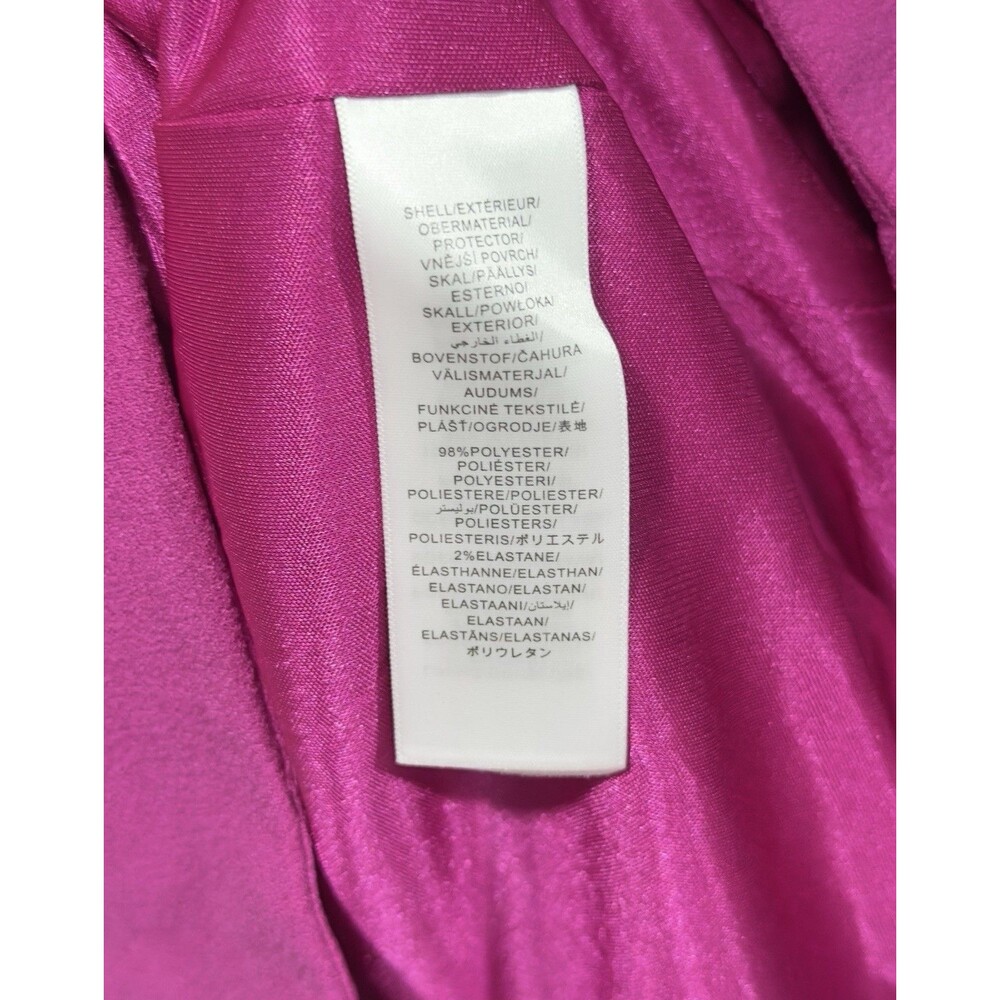 Adrianna Papell Aidan Mattox Women’s 8 Fuchsia Sweetheart Off Shoulder Dress NWT - Picture 10 of 10